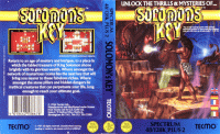 Solomon's Key ZX Spectrum US box art